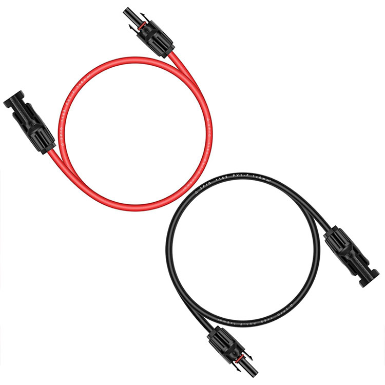 3Ft 10AWG kable fotovoltaikoa eguzki-karga kontrolagailurako